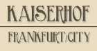 Kaiserhof Hotel Frankfurt Am Main logo