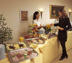 Meier Hotel Munich buffet